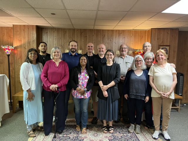 Catholic Deaf Community group gathering during a formation and leadership session